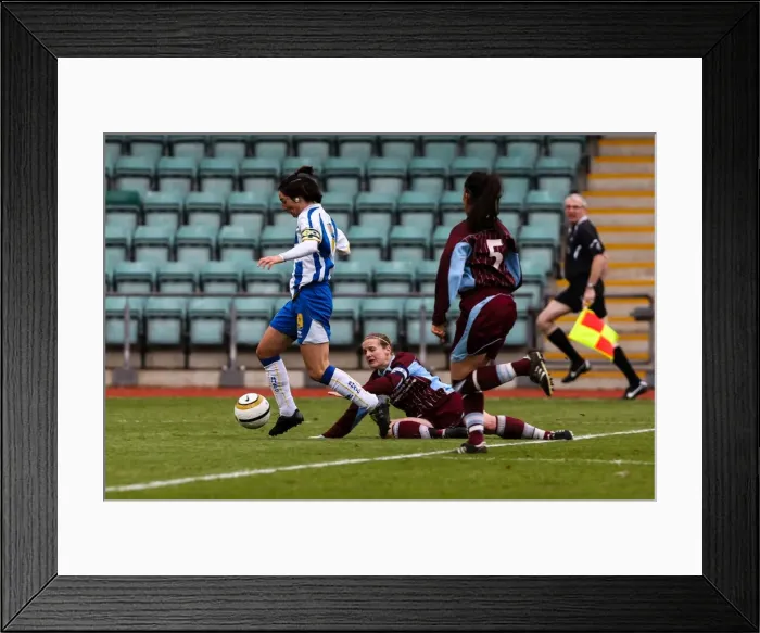 Framed Print : Brighton & Hove Albion Women's Football: Chesham Match, 2013-14 Season - Brighton And Hove Albion's Women's Team in Action against Chesham during the 2013-14 Season Framed Print : Brighton & Hove Albion Women's Football: Chesham Match, 2013-14 Season - Brighton And Hove Albion's Women's Team in Action against Chesham during the 2013-14 Season