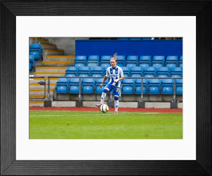 Framed Print : Brighton & Hove Albion Women's Football: Chesham (2) - Season 2013-14 Framed Print : Brighton & Hove Albion Women's Football: Chesham (2) - Season 2013-14