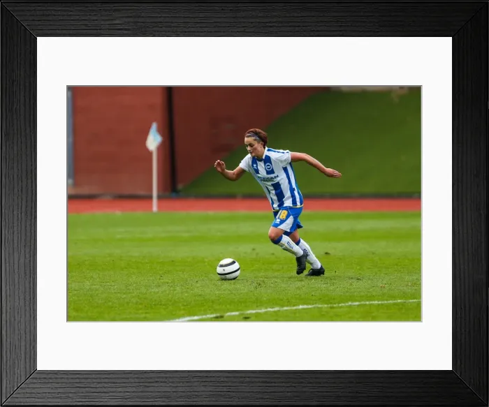 Framed Print : Brighton & Hove Albion Women's Football: Chesham (2) - Season 2013-14 Framed Print : Brighton & Hove Albion Women's Football: Chesham (2) - Season 2013-14