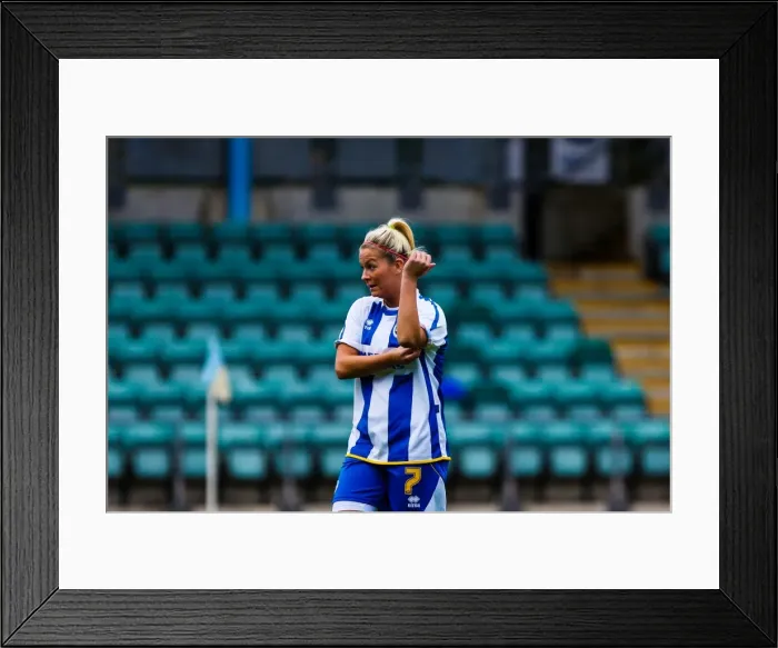 Framed Print : Brighton & Hove Albion Women's Football: 2013-14 Season - Chesham Match Framed Print : Brighton & Hove Albion Women's Football: 2013-14 Season - Chesham Match