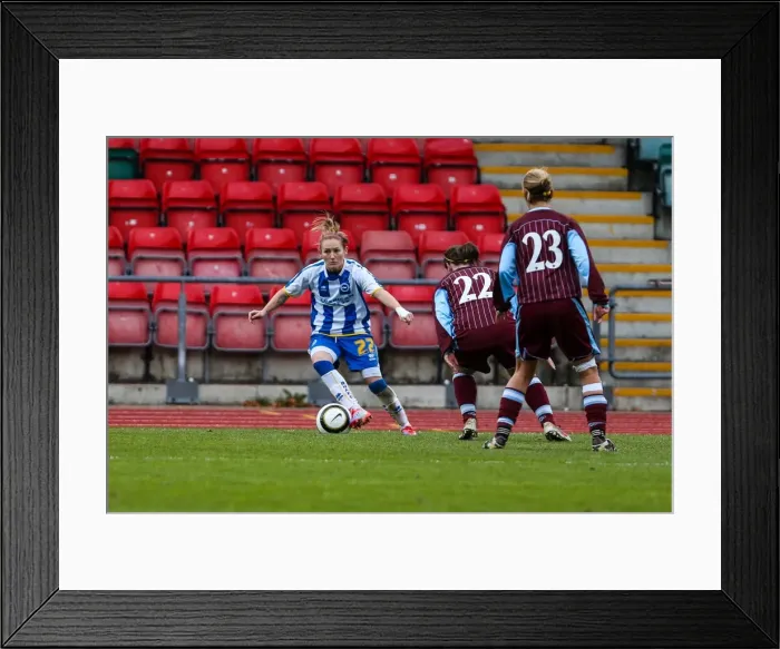 Framed Print : Brighton & Hove Albion Women's Football: Chesham Match, 2013-14 Season (#2) Framed Print : Brighton & Hove Albion Women's Football: Chesham Match, 2013-14 Season (#2)