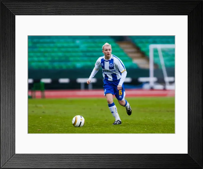Framed Print : Brighton & Hove Albion Women's Football: Chesham (2) - Season 2013-14 Framed Print : Brighton & Hove Albion Women's Football: Chesham (2) - Season 2013-14