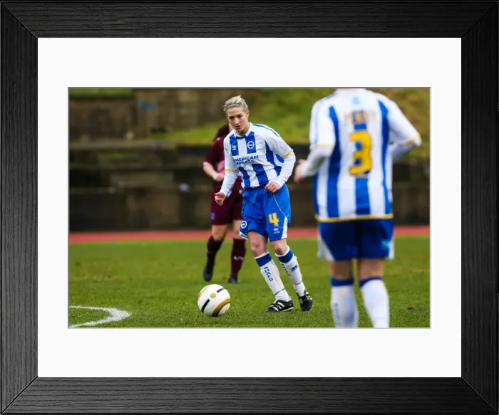 Framed Print : Brighton & Hove Albion Women vs. Portsmouth: 2013-14 Season Match Framed Print : Brighton & Hove Albion Women vs. Portsmouth: 2013-14 Season Match