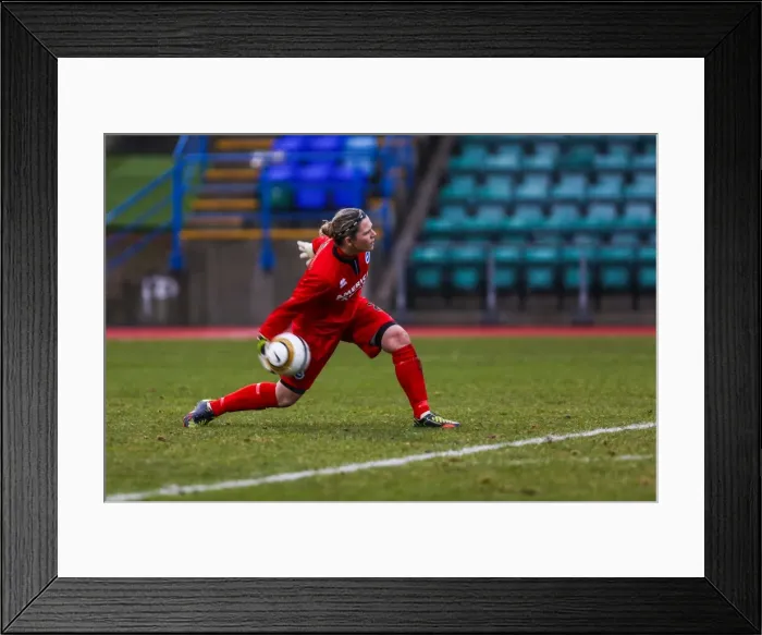 Framed Print : Brighton & Hove Albion Women vs. Portsmouth: 2013-14 Season Framed Print : Brighton & Hove Albion Women vs. Portsmouth: 2013-14 Season