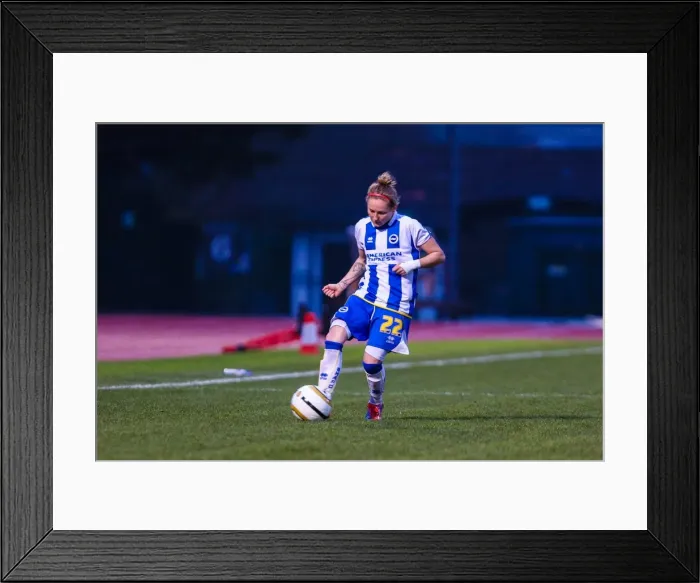 Framed Print : Brighton & Hove Albion Women vs. Portsmouth: 2013-14 Season Match Framed Print : Brighton & Hove Albion Women vs. Portsmouth: 2013-14 Season Match