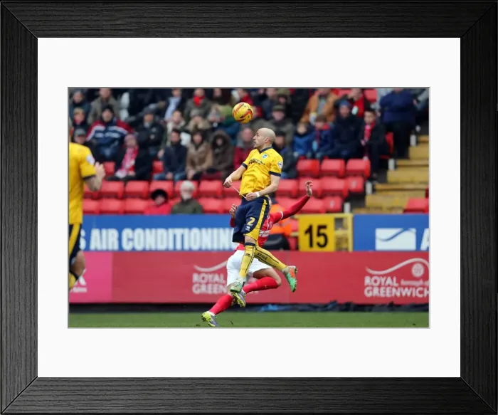 Framed Print : Brighton & Hove Albion vs Charlton Athletic (Away) - 26-12-2013, Season 2013-14 Framed Print : Brighton & Hove Albion vs Charlton Athletic (Away) - 26-12-2013, Season 2013-14