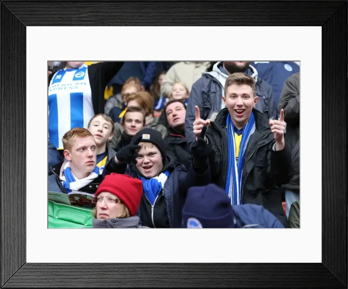 Framed Print : Brighton & Hove Albion vs Charlton Athletic: 2013-14 Away Game (December 26) Framed Print : Brighton & Hove Albion vs Charlton Athletic: 2013-14 Away Game (December 26)