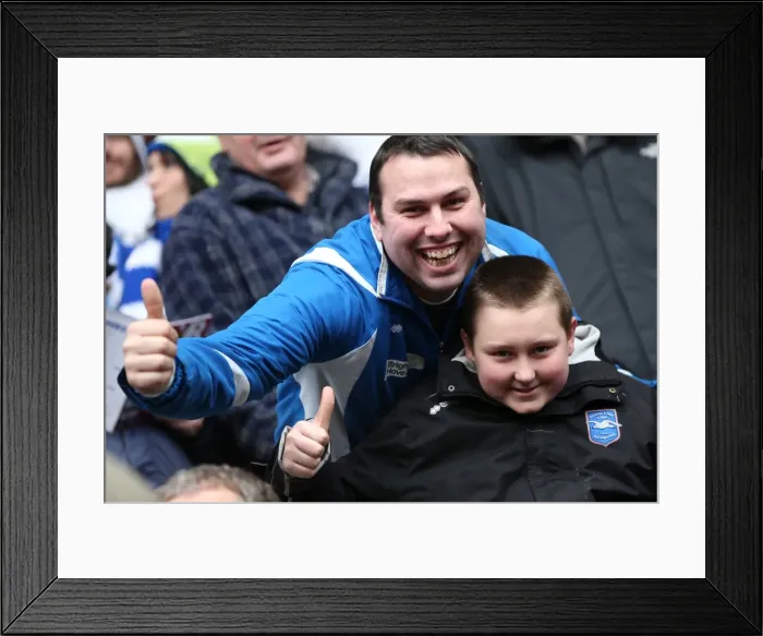 Framed Print : Brighton & Hove Albion vs Charlton Athletic (Away) - 26-12-2013, Season 2013-14 Framed Print : Brighton & Hove Albion vs Charlton Athletic (Away) - 26-12-2013, Season 2013-14
