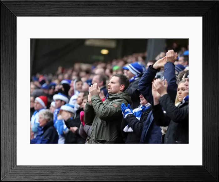 Framed Print : Brighton & Hove Albion vs Charlton Athletic (Away): 26-12-2013 - Season 2013-14 Away Game Framed Print : Brighton & Hove Albion vs Charlton Athletic (Away): 26-12-2013 - Season 2013-14 Away Game