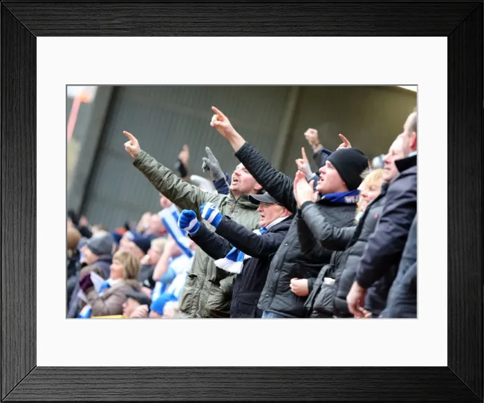 Framed Print : Brighton & Hove Albion vs Charlton Athletic (Away): 26-12-2013 - Season 2013-14 Framed Print : Brighton & Hove Albion vs Charlton Athletic (Away): 26-12-2013 - Season 2013-14