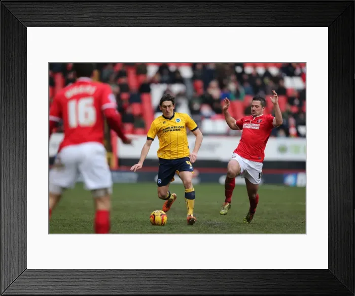 Framed Print : Brighton & Hove Albion vs Charlton Athletic: 2013-14 Away Game (December 26, 2013) Framed Print : Brighton & Hove Albion vs Charlton Athletic: 2013-14 Away Game (December 26, 2013)
