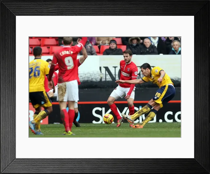 Framed Print : Brighton & Hove Albion vs Charlton Athletic: Away Game - 26-12-2013, Season 2013-14 Framed Print : Brighton & Hove Albion vs Charlton Athletic: Away Game - 26-12-2013, Season 2013-14