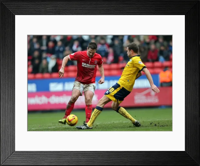 Framed Print : Brighton & Hove Albion vs Charlton Athletic (Away) - 26-12-2013, Season 2013-14 Framed Print : Brighton & Hove Albion vs Charlton Athletic (Away) - 26-12-2013, Season 2013-14