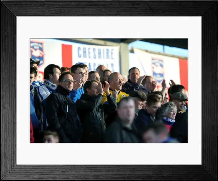 Framed Print : Brighton & Hove Albion vs. Blackpool: Away Game - December 29, 2013
