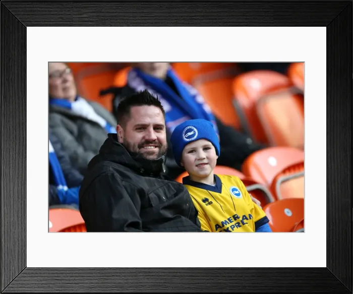 Framed Print : Brighton And Hove Albion Season 2013-14: 2013-14 Away Games: Blackpool - 29-12-2013 Framed Print : Brighton And Hove Albion Season 2013-14: 2013-14 Away Games: Blackpool - 29-12-2013