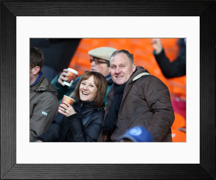 Framed Print : Brighton & Hove Albion vs. Blackpool: Away Game – December 29, 2013 (Season 2013-14) Framed Print : Brighton & Hove Albion vs. Blackpool: Away Game – December 29, 2013 (Season 2013-14)