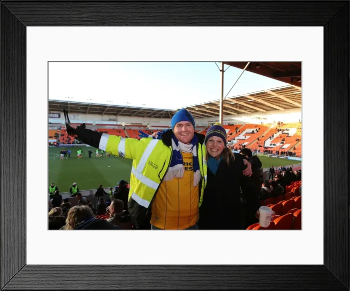 Framed Print : Brighton & Hove Albion Away at Blackpool (2013-14 Season) Framed Print : Brighton & Hove Albion Away at Blackpool (2013-14 Season)