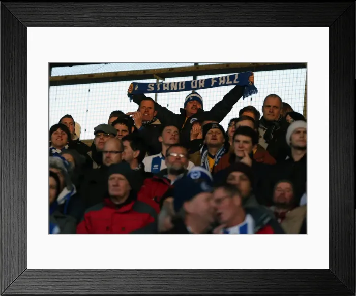Framed Print : Brighton & Hove Albion Away at Blackpool (29-12-2013) - 2013-14 Season Framed Print : Brighton & Hove Albion Away at Blackpool (29-12-2013) - 2013-14 Season