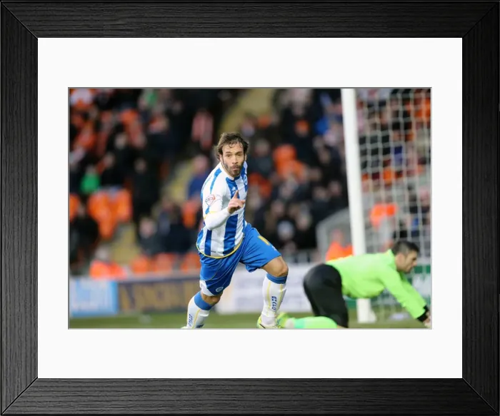 Framed Print : Brighton & Hove Albion vs. Blackpool: Away Game (December 29, 2013) Framed Print : Brighton & Hove Albion vs. Blackpool: Away Game (December 29, 2013)