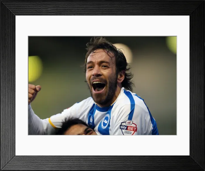 Framed Print : Brighton & Hove Albion Away at Blackpool (29-12-2013) - 2013-14 Season Framed Print : Brighton & Hove Albion Away at Blackpool (29-12-2013) - 2013-14 Season