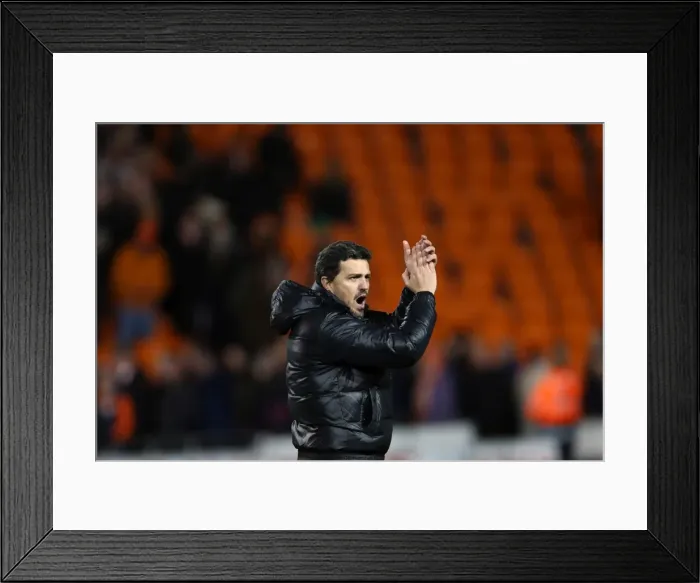 Framed Print : Brighton & Hove Albion at Blackpool (Away Game), December 29, 2013 - Season 2013-14 Framed Print : Brighton & Hove Albion at Blackpool (Away Game), December 29, 2013 - Season 2013-14