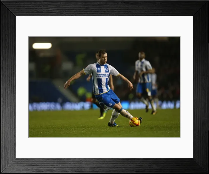 Framed Print : Brighton & Hove Albion vs. Bournemouth: Home Game - January 1, 2014 (Season 2013-14) Framed Print : Brighton & Hove Albion vs. Bournemouth: Home Game - January 1, 2014 (Season 2013-14)