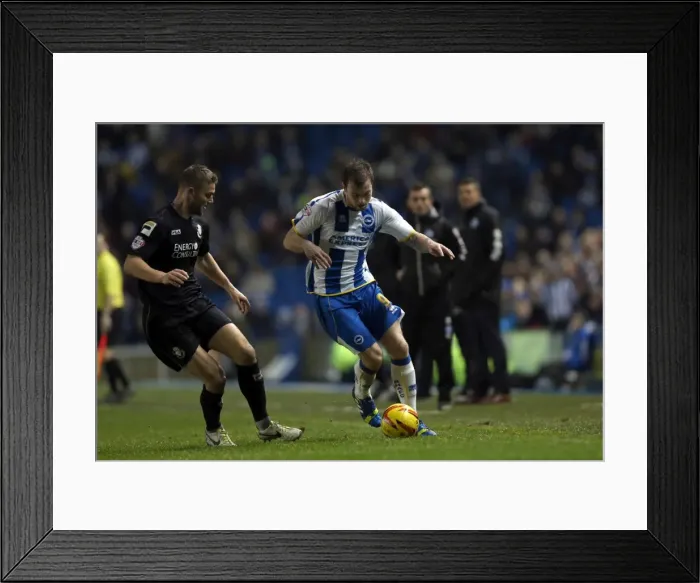 Framed Print : Brighton & Hove Albion vs Bournemouth: 2013-14 Home Game Framed Print : Brighton & Hove Albion vs Bournemouth: 2013-14 Home Game
