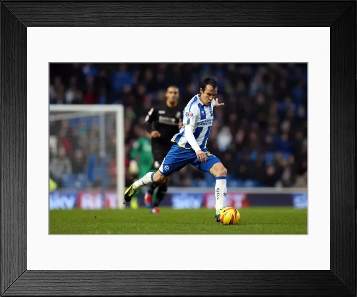 Framed Print : Brighton & Hove Albion vs. Bournemouth: Home Game - January 1, 2014 Framed Print : Brighton & Hove Albion vs. Bournemouth: Home Game - January 1, 2014