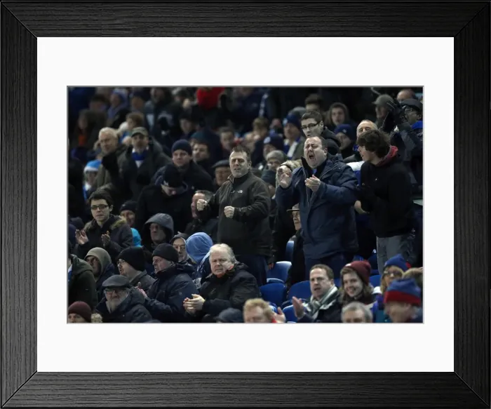Framed Print : Brighton & Hove Albion vs. Bournemouth: Home Game - January 1, 2014 Framed Print : Brighton & Hove Albion vs. Bournemouth: Home Game - January 1, 2014