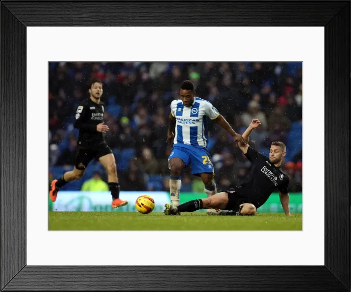 Framed Print : Brighton & Hove Albion vs. Bournemouth: Home Battle (January 1, 2014) Framed Print : Brighton & Hove Albion vs. Bournemouth: Home Battle (January 1, 2014)
