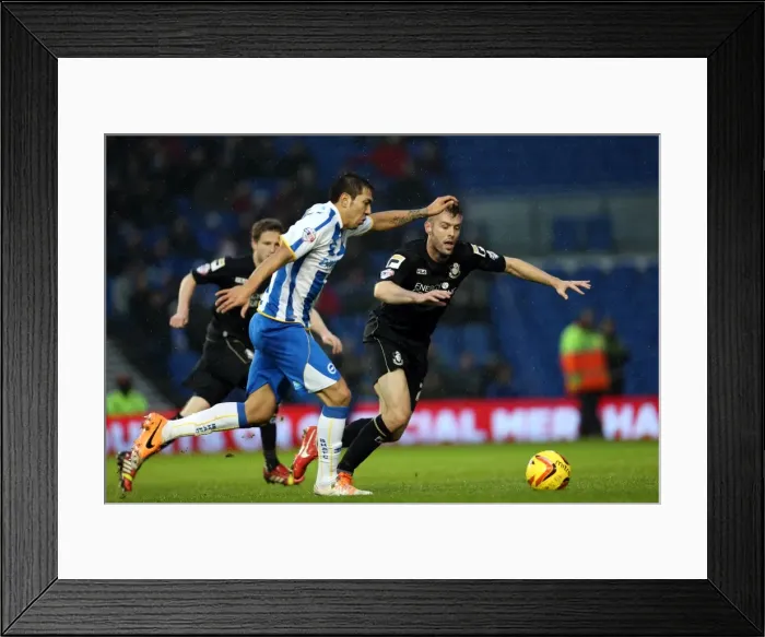 Framed Print : Brighton & Hove Albion vs. Bournemouth: Home Game (January 1, 2014) Framed Print : Brighton & Hove Albion vs. Bournemouth: Home Game (January 1, 2014)