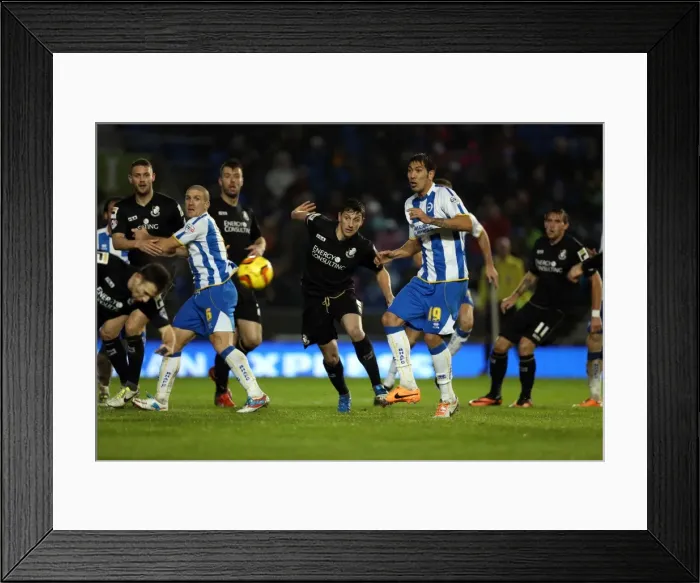 Framed Print : Brighton & Hove Albion vs. Bournemouth: Home Game (January 1, 2014) Framed Print : Brighton & Hove Albion vs. Bournemouth: Home Game (January 1, 2014)