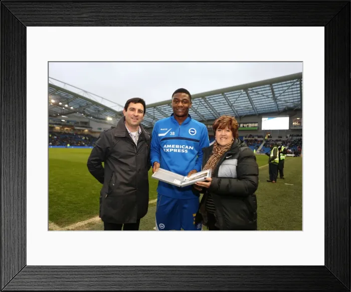 Framed Print : Brighton & Hove Albion vs. Bournemouth: Home Game - January 1, 2014 Framed Print : Brighton & Hove Albion vs. Bournemouth: Home Game - January 1, 2014