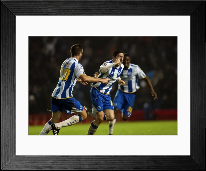 Framed Print : Brighton & Hove Albion vs. Bournemouth: Home Game (January 1, 2014) Framed Print : Brighton & Hove Albion vs. Bournemouth: Home Game (January 1, 2014)