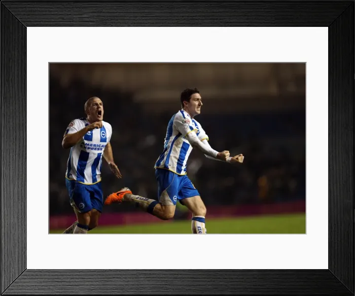 Framed Print : Brighton & Hove Albion vs. Bournemouth: Home Game (January 1, 2014) Framed Print : Brighton & Hove Albion vs. Bournemouth: Home Game (January 1, 2014)