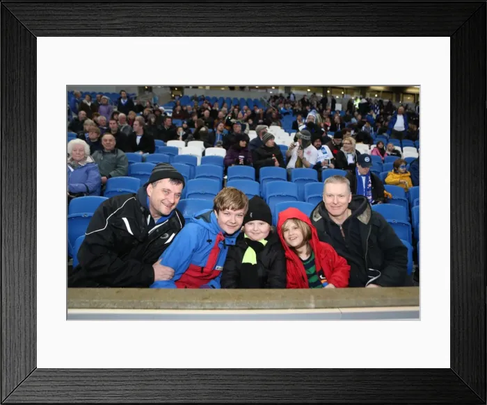 Framed Print : Brighton & Hove Albion vs. Reading (FA Cup) - Home Game: 04-01-2014 (Season 2013-14) Framed Print : Brighton & Hove Albion vs. Reading (FA Cup) - Home Game: 04-01-2014 (Season 2013-14)