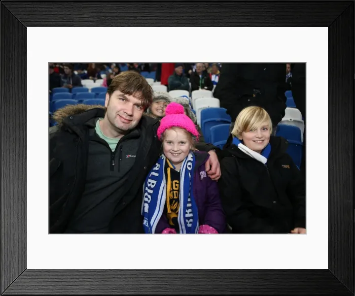 Framed Print : Brighton & Hove Albion vs. Reading (FA Cup) - Home Game: 04-01-2014 (Season 2013-14) Framed Print : Brighton & Hove Albion vs. Reading (FA Cup) - Home Game: 04-01-2014 (Season 2013-14)