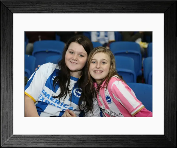 Framed Print : Brighton & Hove Albion vs. Reading (F.A. Cup) - Home Game, January 4, 2014 (Season 2013-14) Framed Print : Brighton & Hove Albion vs. Reading (F.A. Cup) - Home Game, January 4, 2014 (Season 2013-14)