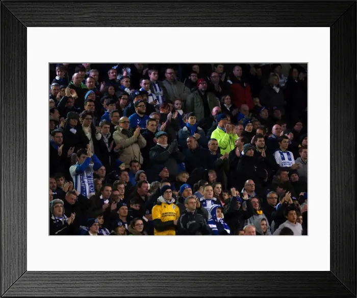Framed Print : Brighton & Hove Albion vs. Reading (FA Cup), Home Game - 04-01-2014: 2013-14 Season Framed Print : Brighton & Hove Albion vs. Reading (FA Cup), Home Game - 04-01-2014: 2013-14 Season