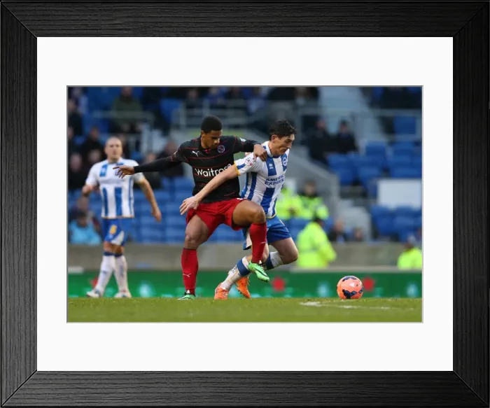 Framed Print : Brighton & Hove Albion vs. Reading - FA Cup 2013-14 Home Game (04-01-2014) Framed Print : Brighton & Hove Albion vs. Reading - FA Cup 2013-14 Home Game (04-01-2014)