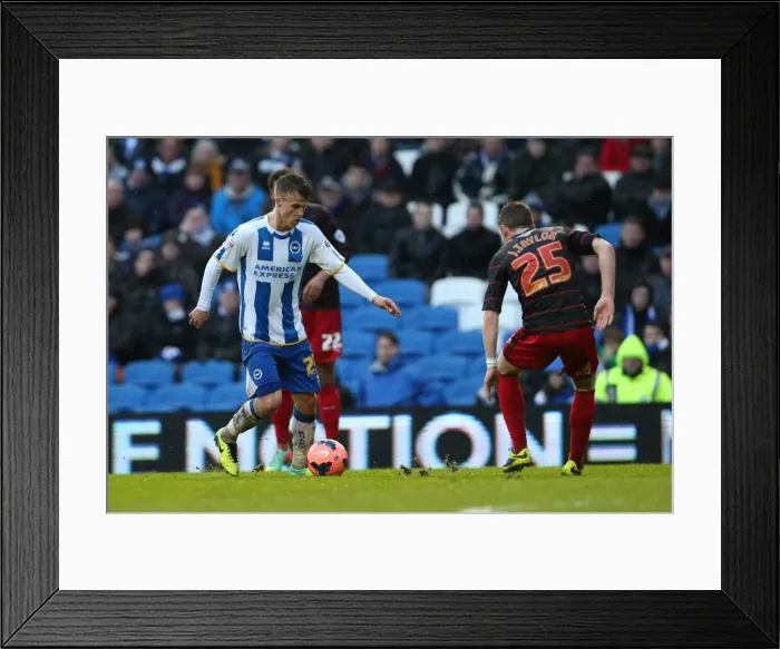 Framed Print : Brighton & Hove Albion vs. Reading (F.A. Cup) - Home Game: 04-01-2014 (Season 2013-14) Framed Print : Brighton & Hove Albion vs. Reading (F.A. Cup) - Home Game: 04-01-2014 (Season 2013-14)