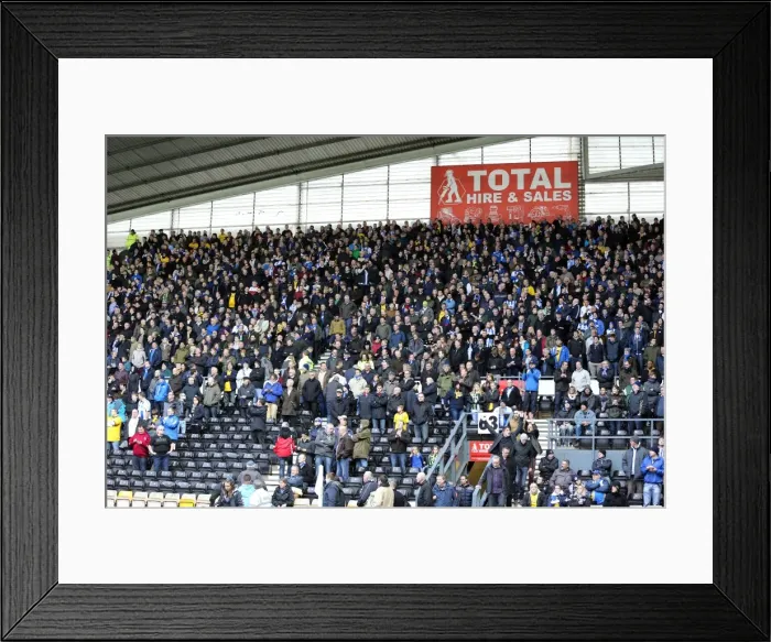 Framed Print : Brighton & Hove Albion vs. Derby County - January 18, 2014 (Away Game) Framed Print : Brighton & Hove Albion vs. Derby County - January 18, 2014 (Away Game)