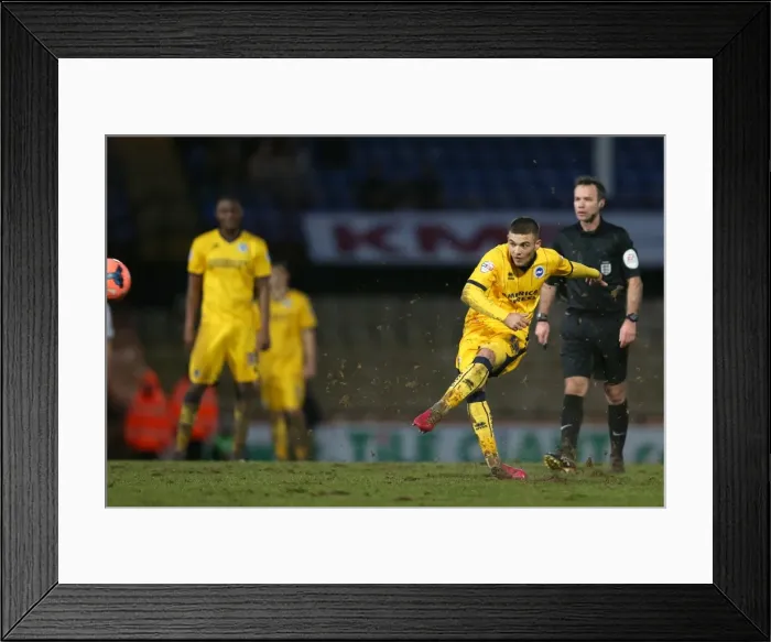 Framed Print : Brighton & Hove Albion vs Port Vale (FA Cup, 25-01-2014)