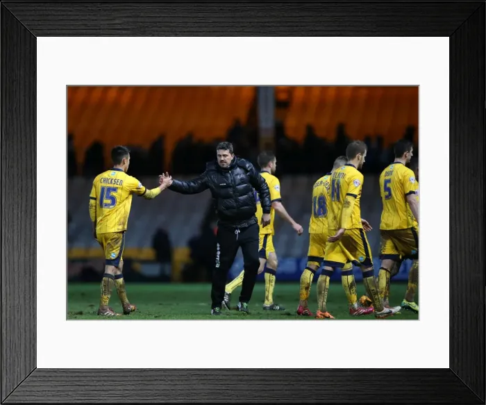 Framed Print : Brighton & Hove Albion vs Port Vale (FA Cup, 25-01-2014)