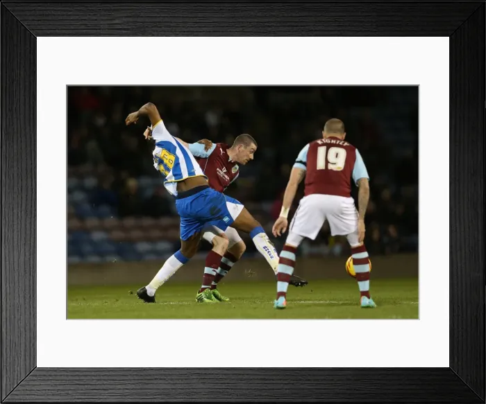 Framed Print : Brighton & Hove Albion vs. Burnley (Away), 28-01-2014