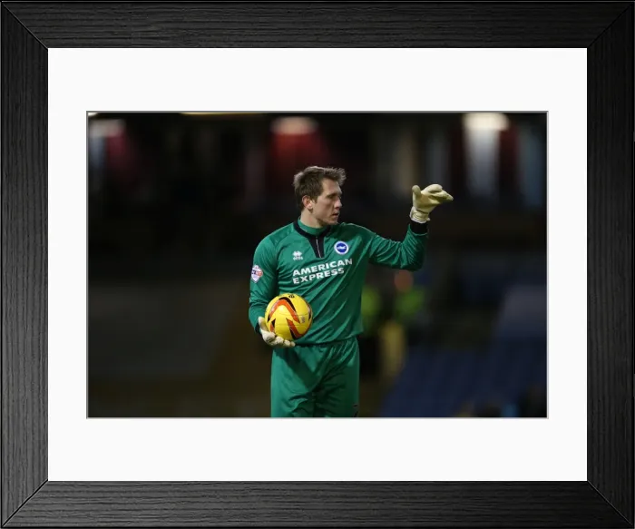 Framed Print : Brighton & Hove Albion vs. Burnley - 28-01-2014: Away Game, 2013-14 Season Framed Print : Brighton & Hove Albion vs. Burnley - 28-01-2014: Away Game, 2013-14 Season