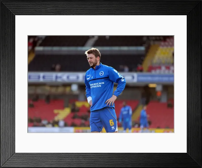 Framed Print : Brighton & Hove Albion vs. Watford FC - 02-02-2014: Away Game in the 2013-14 Season Framed Print : Brighton & Hove Albion vs. Watford FC - 02-02-2014: Away Game in the 2013-14 Season