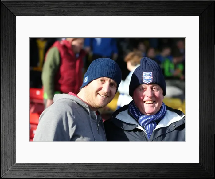 Framed Print : Brighton & Hove Albion vs. Watford FC - 02-02-2014: Away Game in the 2013-14 Season Framed Print : Brighton & Hove Albion vs. Watford FC - 02-02-2014: Away Game in the 2013-14 Season