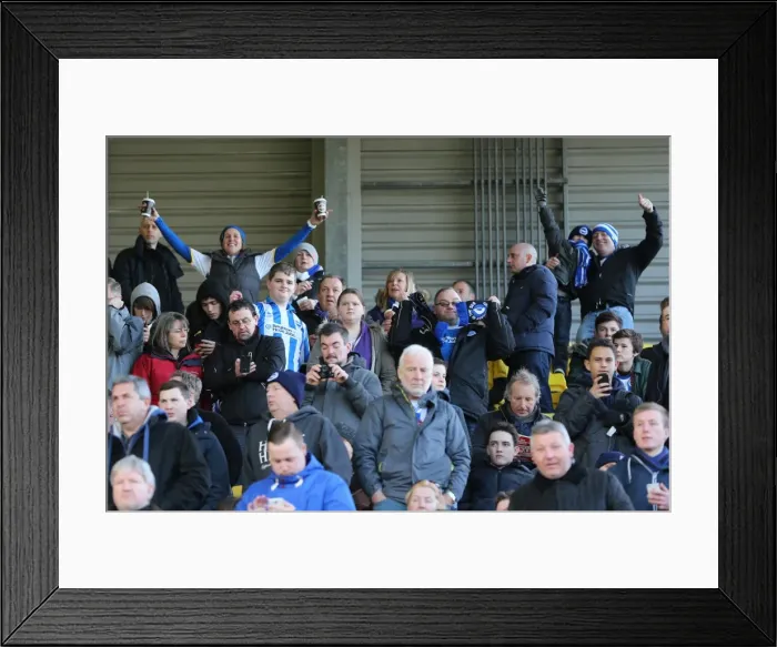 Framed Print : Brighton & Hove Albion vs. Watford FC: 2013-14 Away Game (February 2, 2014)