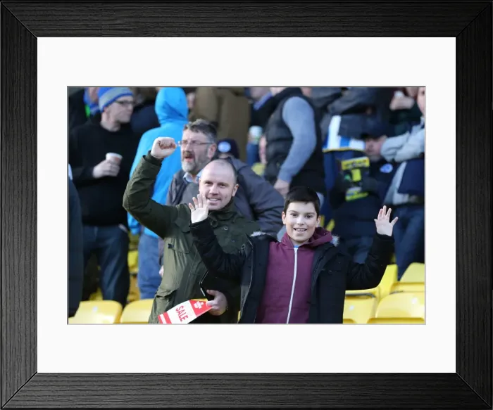 Framed Print : Brighton & Hove Albion vs. Watford FC - 02-02-2014: Away Game in the 2013-14 Season Framed Print : Brighton & Hove Albion vs. Watford FC - 02-02-2014: Away Game in the 2013-14 Season